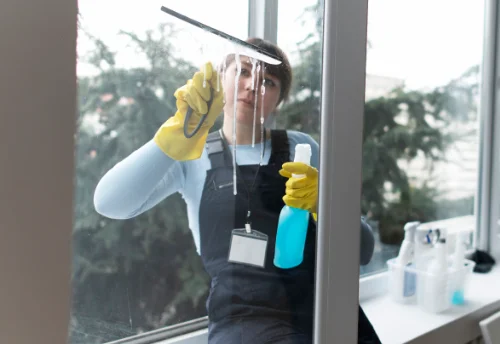 Nettoyage de vitres intérieures et extérieures à Choue